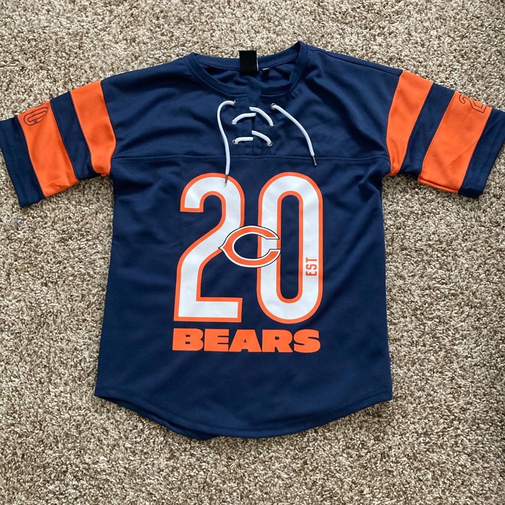 Blue and orange NFL apparel - Bears jersey shirt